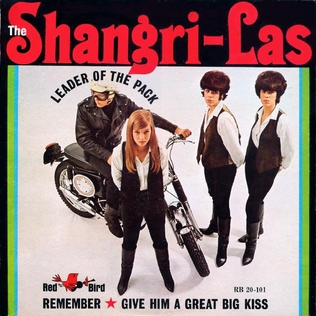 The Shangri-Las Leader of the Pack cover artwork
