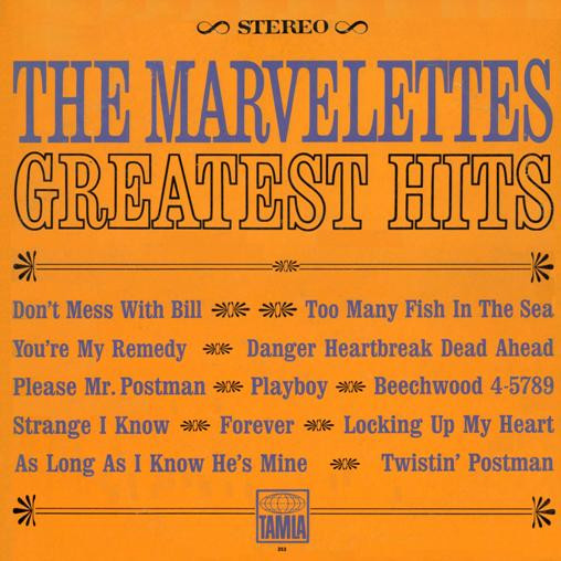 The Marvelettes Greatest Hits cover artwork