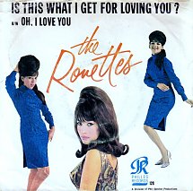 The Ronettes — Is This What I Get for Loving You? cover artwork