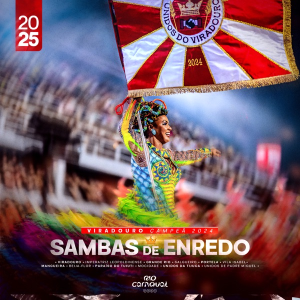 Rio Carnaval Sambas de Enredo Rio Carnaval 2025 cover artwork