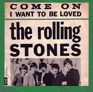 The Rolling Stones — Come On cover artwork