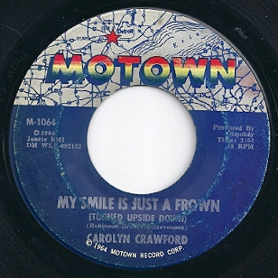 Carolyn Crawford — My Smile Is Just a Frown (Turned Upside Down) cover artwork
