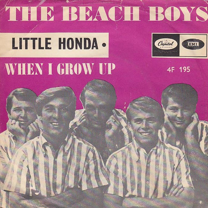 The Beach Boys — Little Honda cover artwork