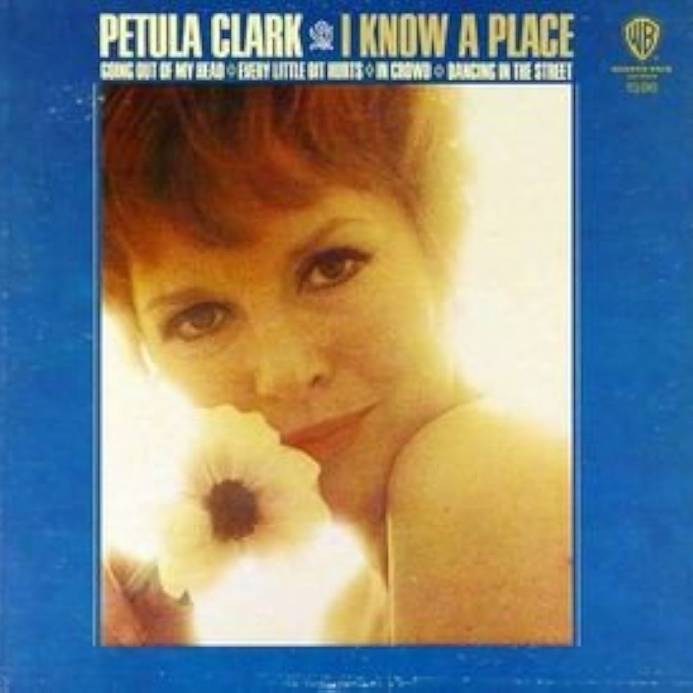 Petula Clark I Know a Place cover artwork