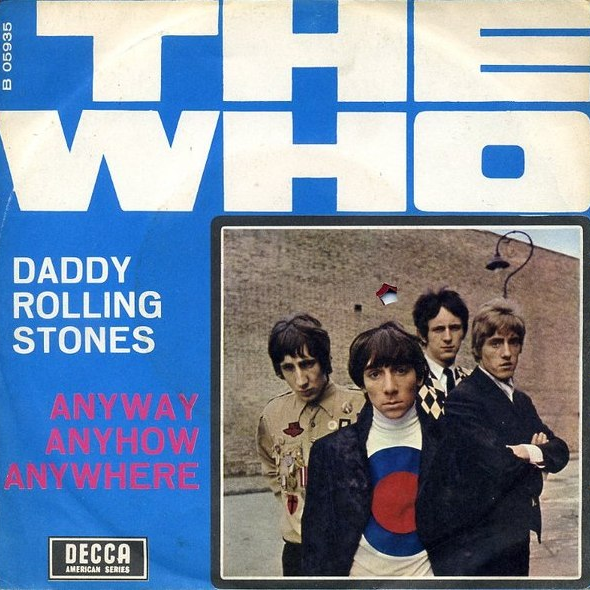 The Who — Anyway Anyhow Anywhere cover artwork