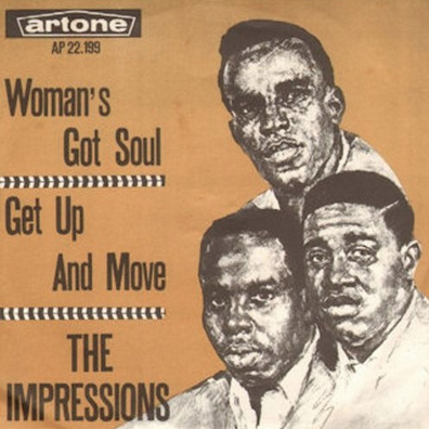 The Impressions — Woman&#039;s Got Soul cover artwork