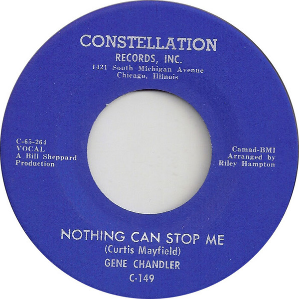 Gene Chandler — Nothing Can Stop Me cover artwork
