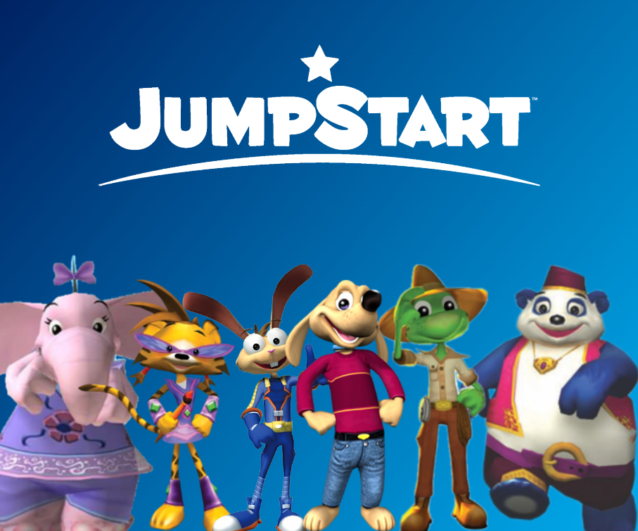 JumpStart, Frankie The Dog, CJ The Frog, Hopsalot, Eleanor, Kisha The Tiger, & &amp; Pierre — Welcome Song cover artwork