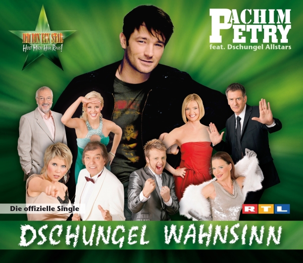 Achim Petry featuring Dschungel Allstars — Dschungel Wahnsinn cover artwork