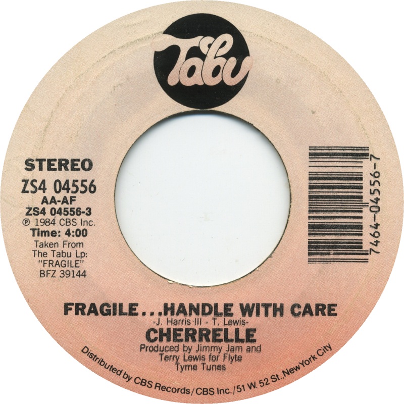Cherelle — Fragile...Handle with Care cover artwork