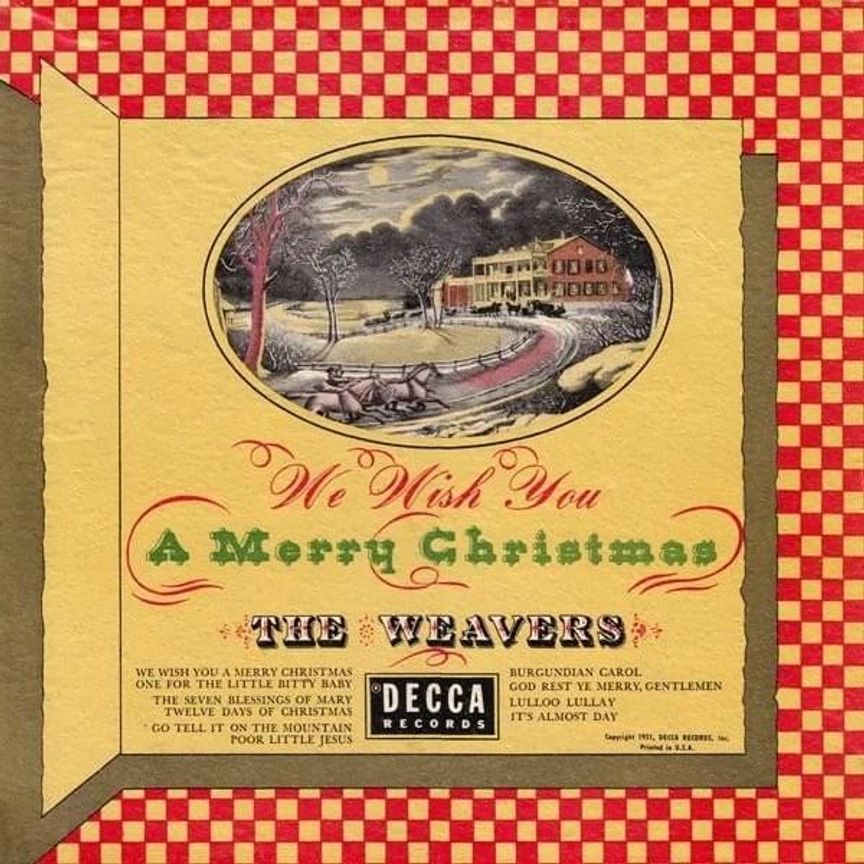 The Weavers We Wish You A Merry Christmas cover artwork