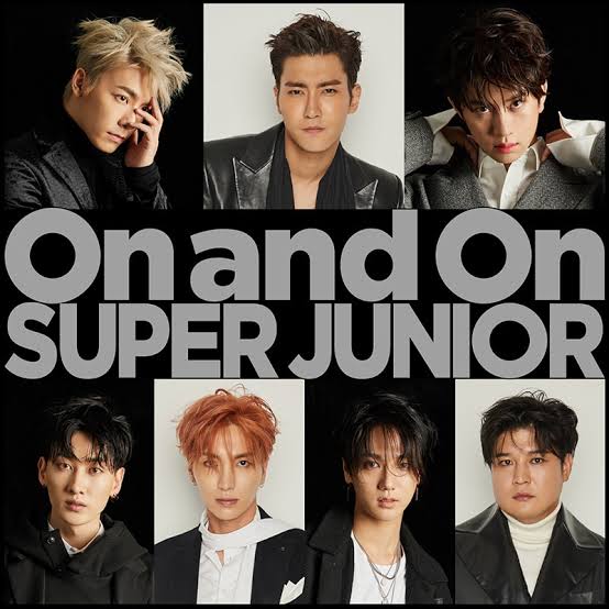 Super Junior — On And on cover artwork