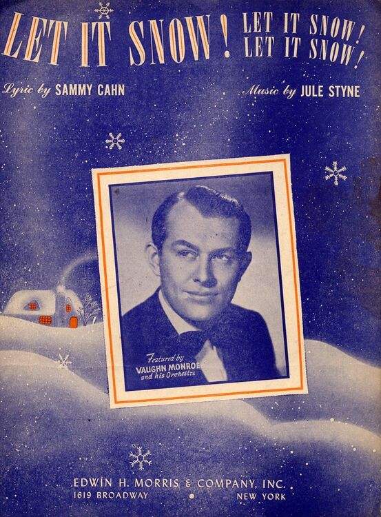 Vaughn Monroe & The Norton Sisters — Let It Snow! Let It Snow! Let It Snow! cover artwork