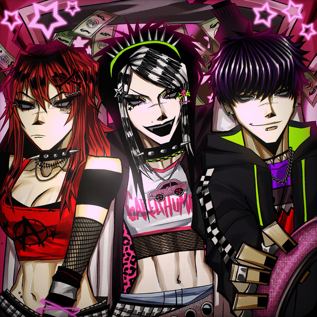 6arelyhuman, asteria, & kets4eki — Faster n Harder (w/ asteria &amp; kets4eki) cover artwork