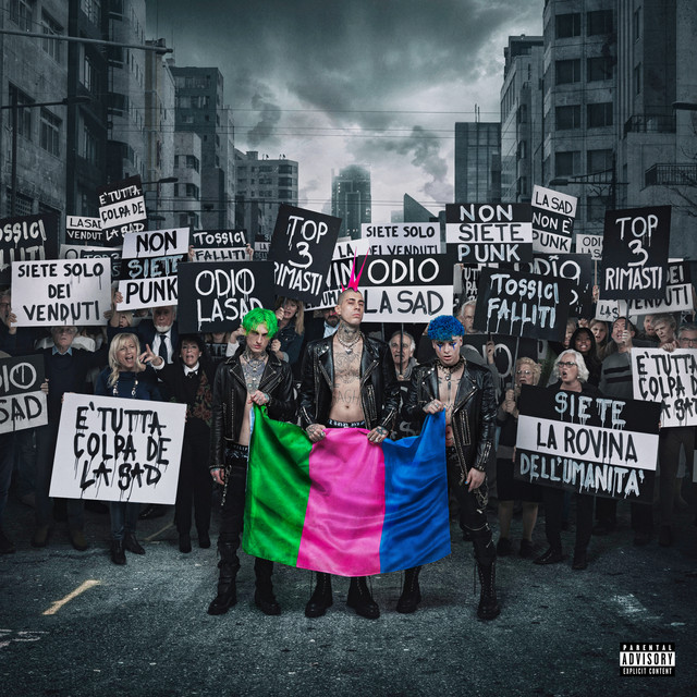 LA SAD ODIO LA SAD cover artwork