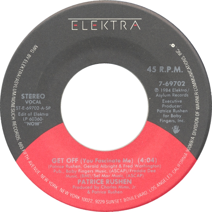 Patrice Rushen — Get Off (You Fascinate Me) cover artwork