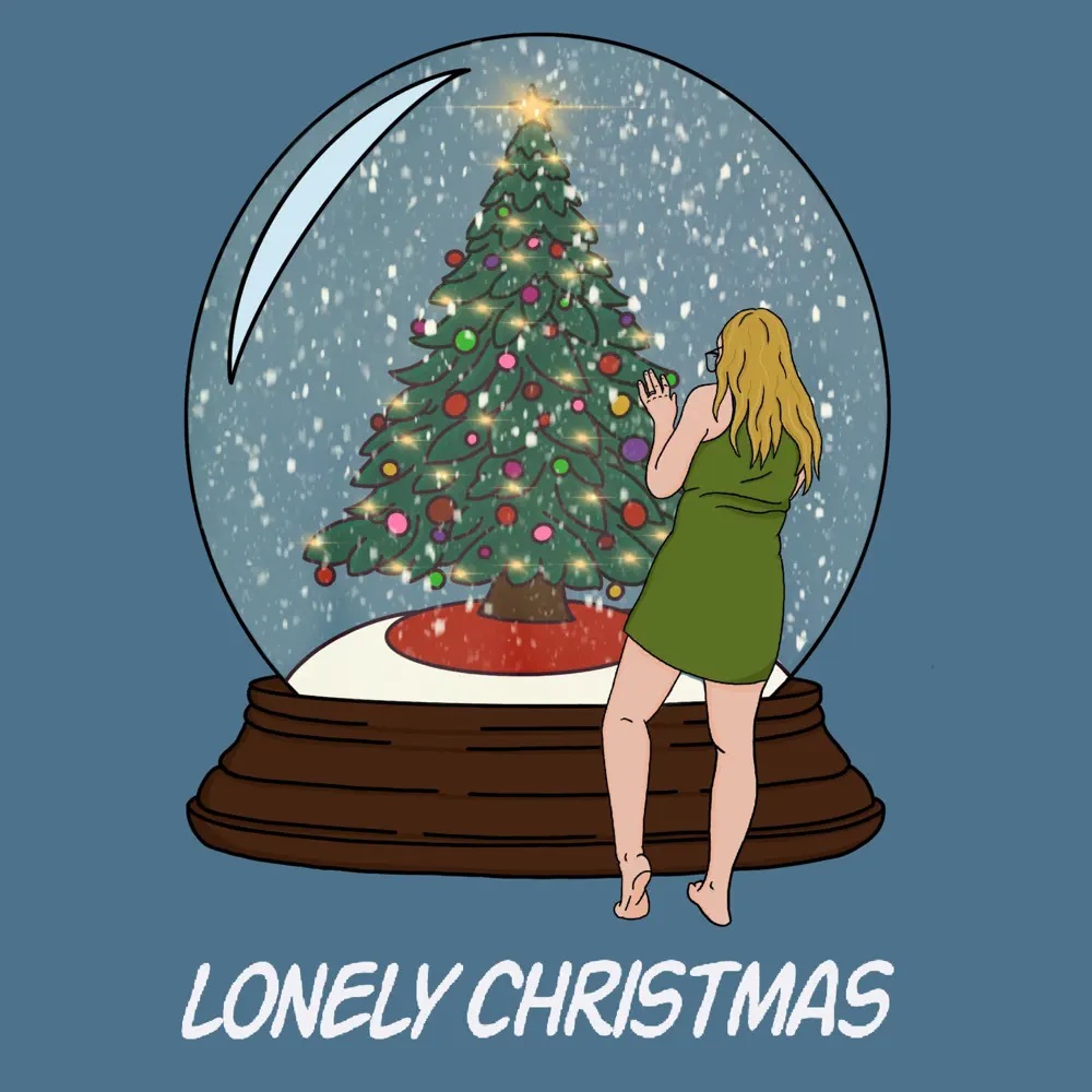 Kat Hamilton featuring Garrett Eaton — Lonely Christmas cover artwork