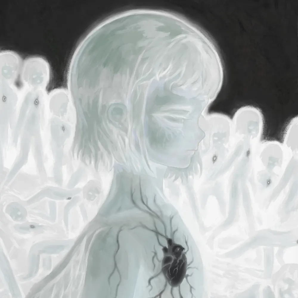 Julia Alexa — body bag cover artwork