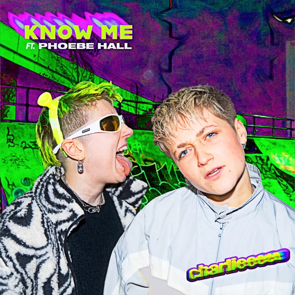 charlieeeee & Phoebe Hall — KNOW ME cover artwork