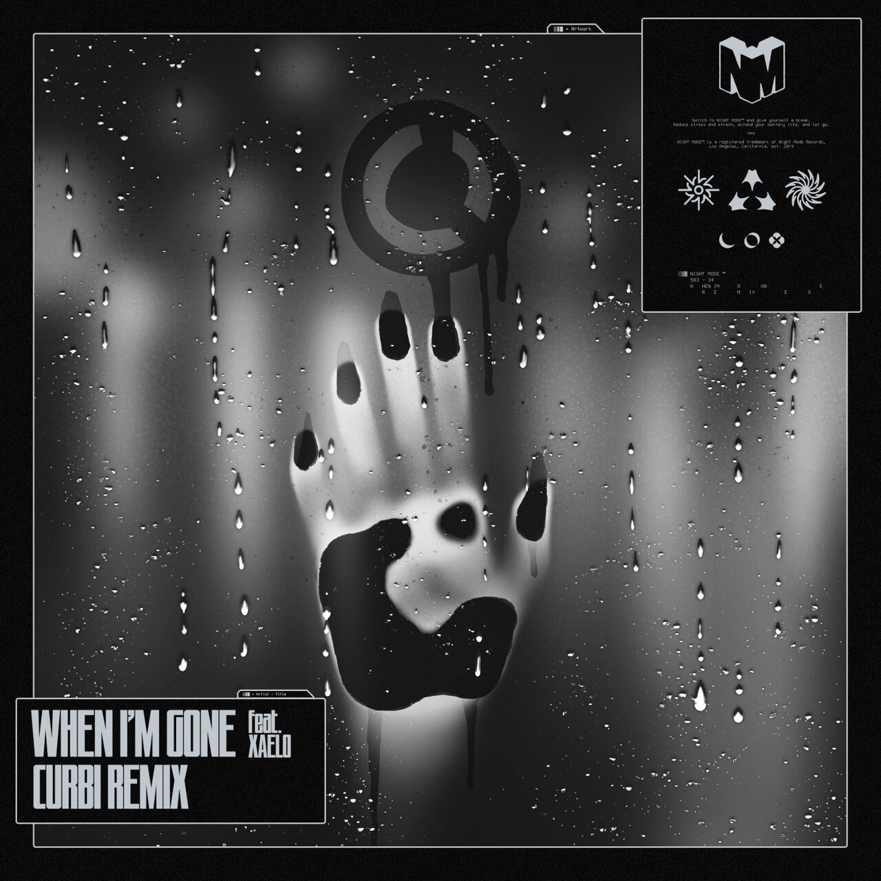 PEEKABOO featuring XAELO — When I&#039;m Gone (Curbi Remix) cover artwork