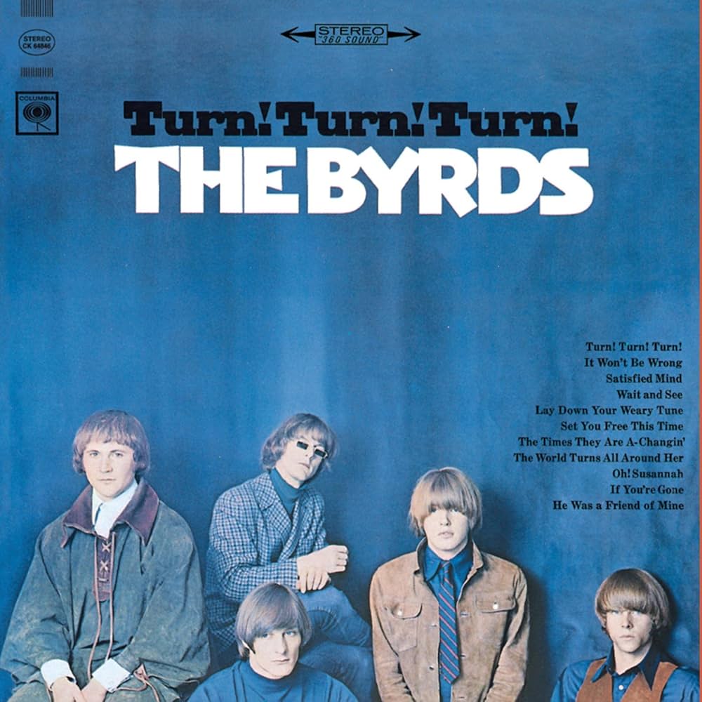 The Byrds Turn! Turn! Turn! cover artwork