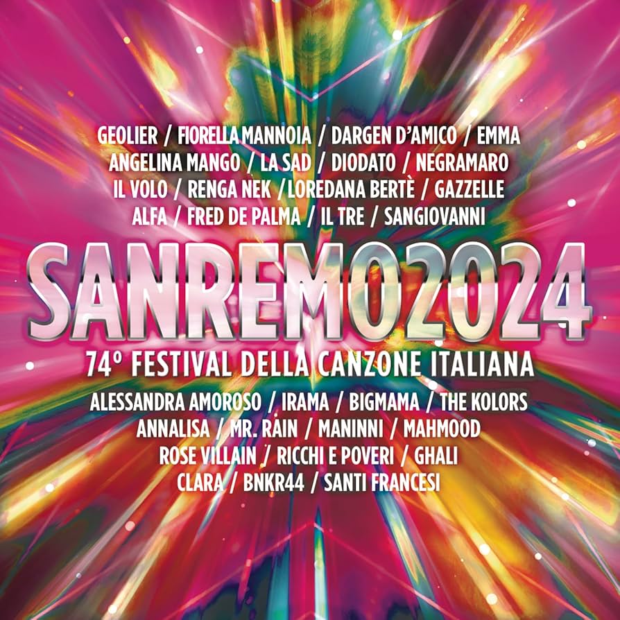 Festival di Sanremo 🇮🇹 Sanremo 2024: 74º Festival della Canzone Italiana cover artwork