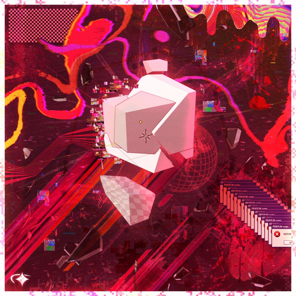 PRAVUM & sharkbass — CONVEX HULL cover artwork