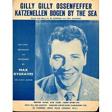 Max Bygraves — Gilly Gilly Ossenfeffer Katzenellen Bogen By The Sea cover artwork