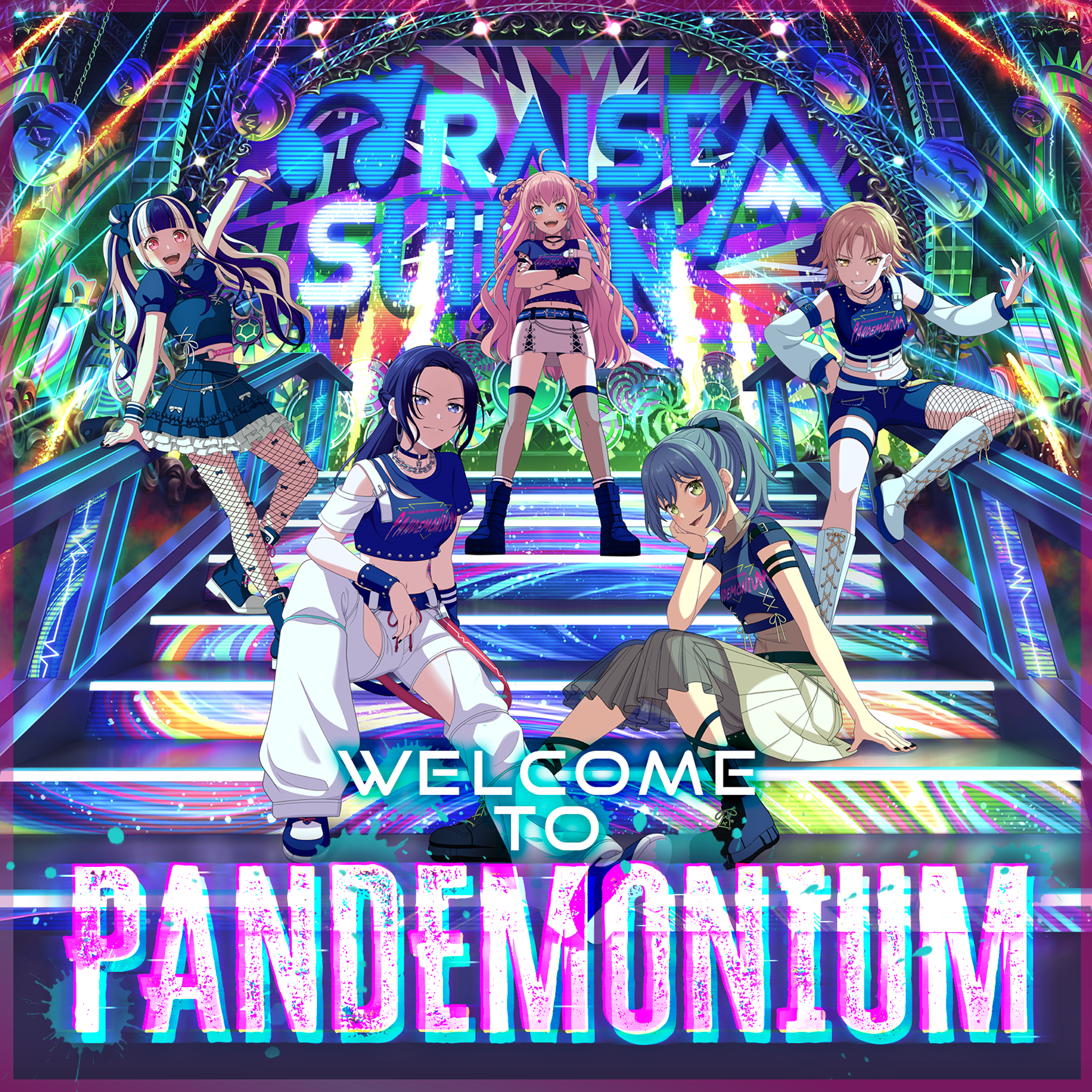 RAISE A SUILEN — WELCOME TO PANDEMONIUM cover artwork