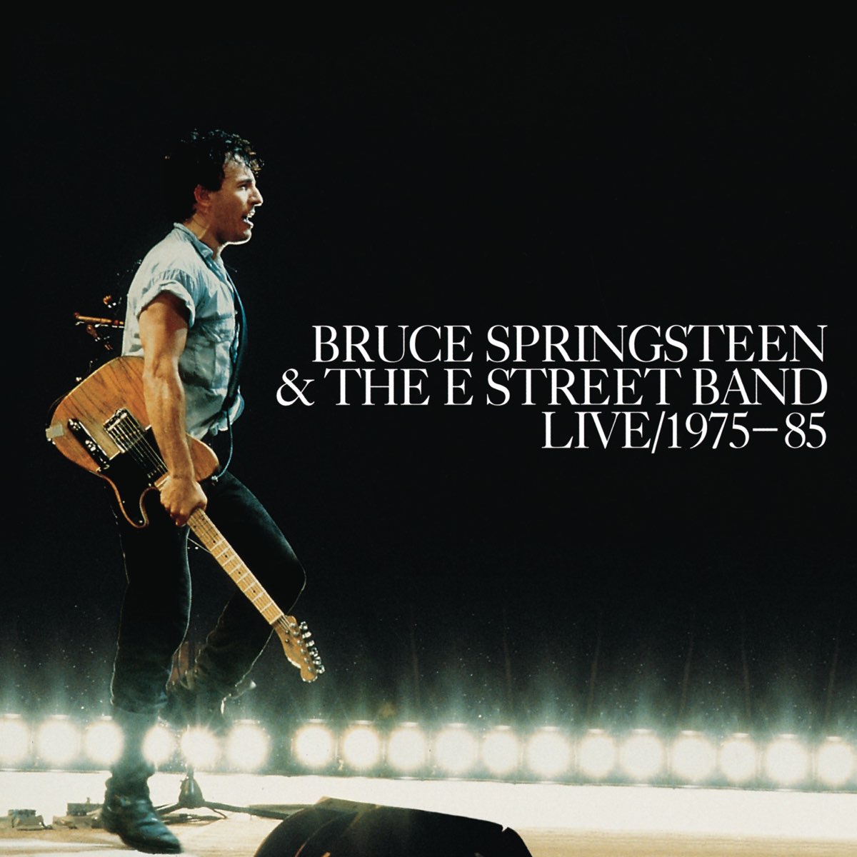 Bruce Springsteen & The E Street Band Live / 1975–85 cover artwork