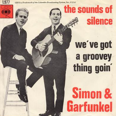 Simon &amp; Garfunkel — The Sounds of Silence cover artwork