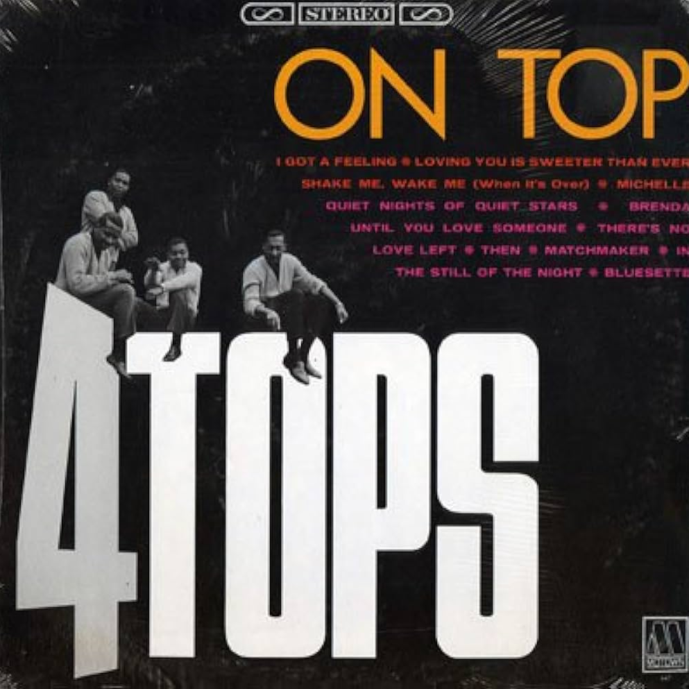 Four Tops On Top cover artwork
