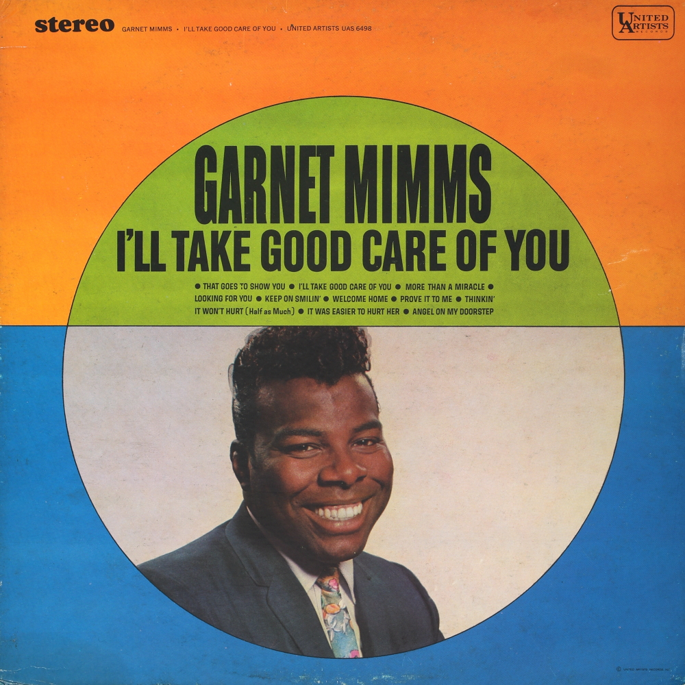 Garnet Mimms I'll Take Good Care of You cover artwork