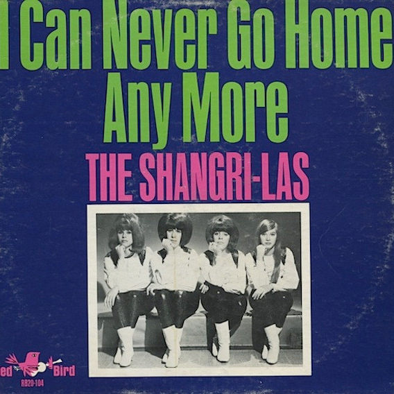 The Shangri-Las I Can Never Go Home Anymore cover artwork