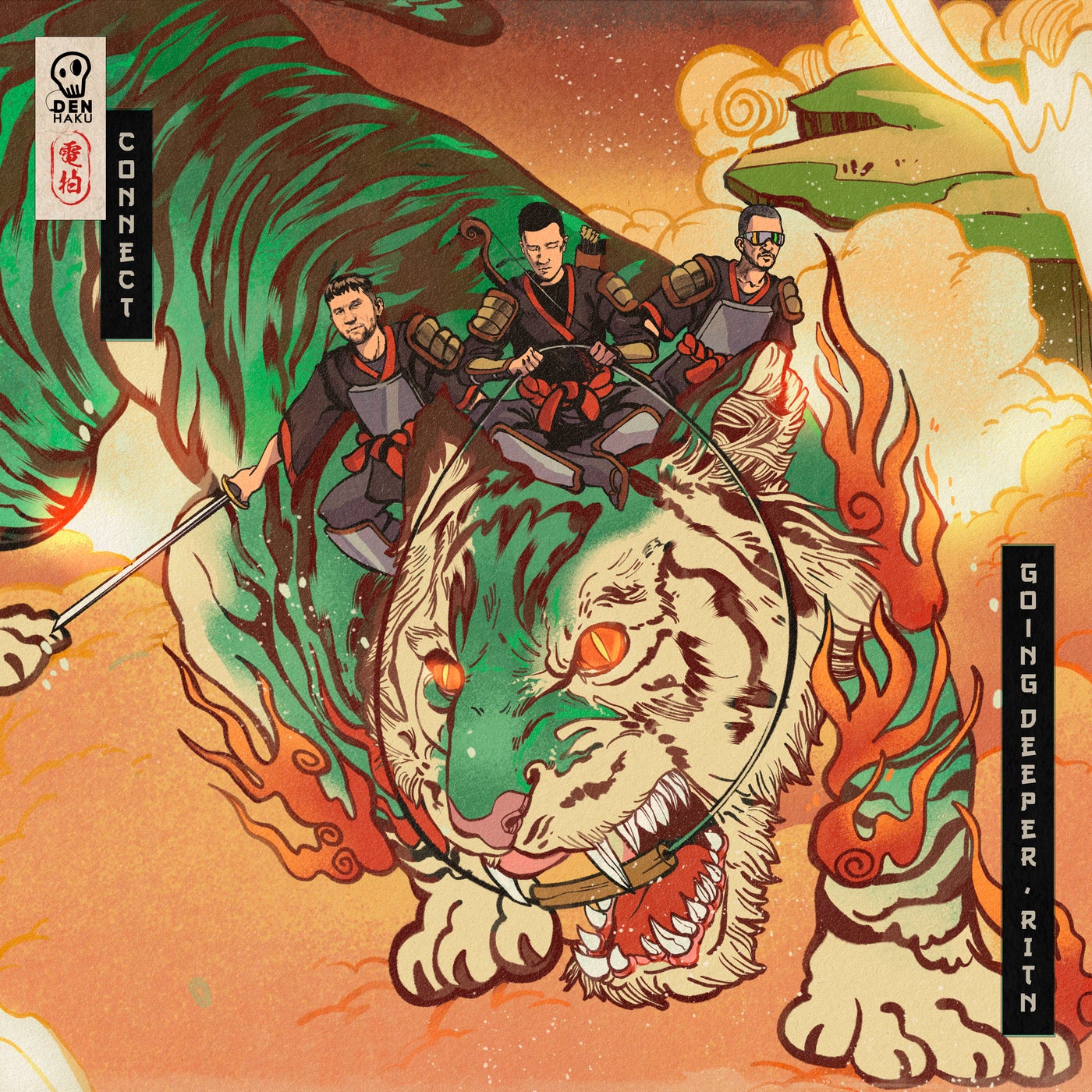 Going Deeper & RITN — Connect cover artwork