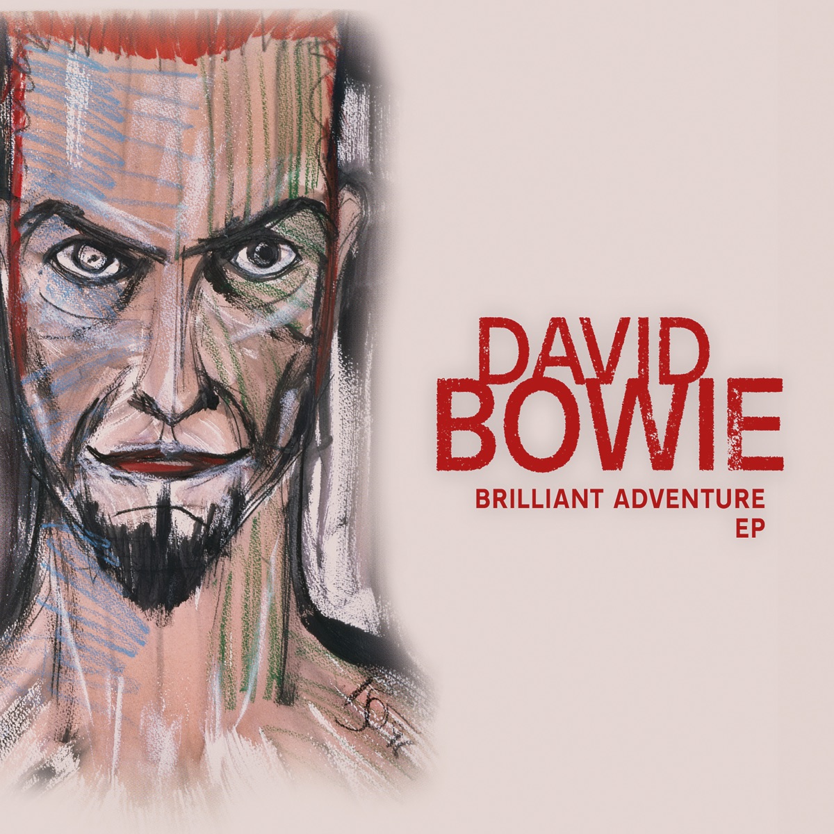 David Bowie Brilliant Adventure E.P. cover artwork