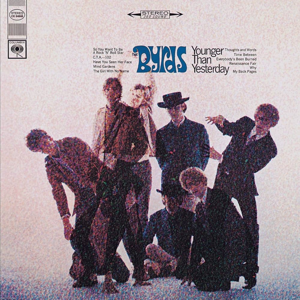 The Byrds Younger Than Yesterday cover artwork