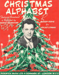 Dickie Valentine — Christmas Alphabet cover artwork