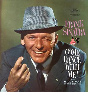 Frank Sinatra — Come Dance With Me (LP) cover artwork