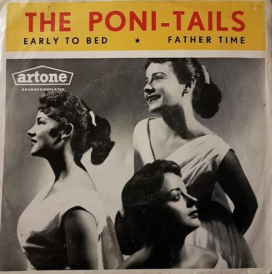 The Poni-Tails — Early To Bed cover artwork