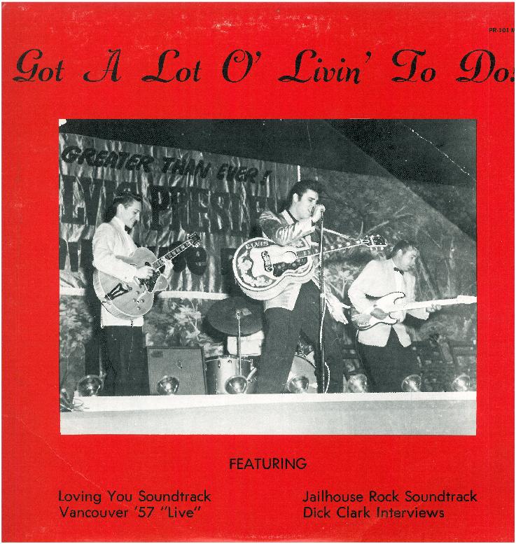 Elvis Presley — Got A Lot O&#039; Livin&#039; To Do cover artwork