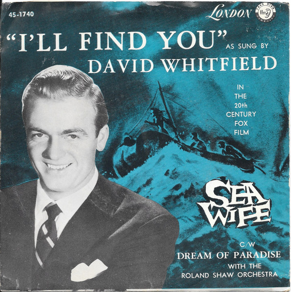 David Whitfield — I&#039;ll Find You cover artwork