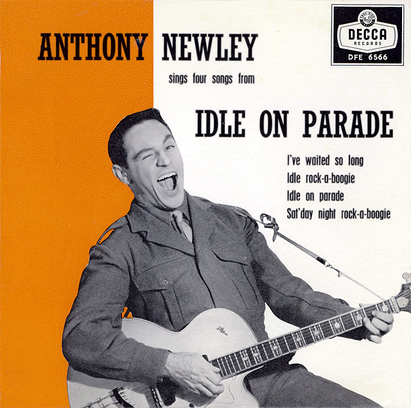Anthony Newley — Idle On Parade EP cover artwork