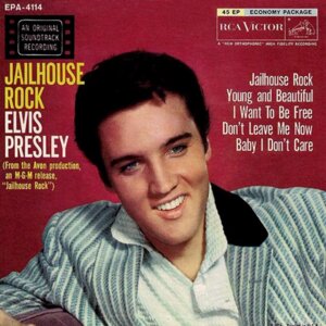Elvis Presley — Jailhouse Rock (EP) cover artwork