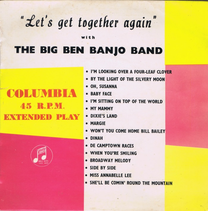 The Big Ben Banjo Band — Let&#039;s Get Together Again cover artwork