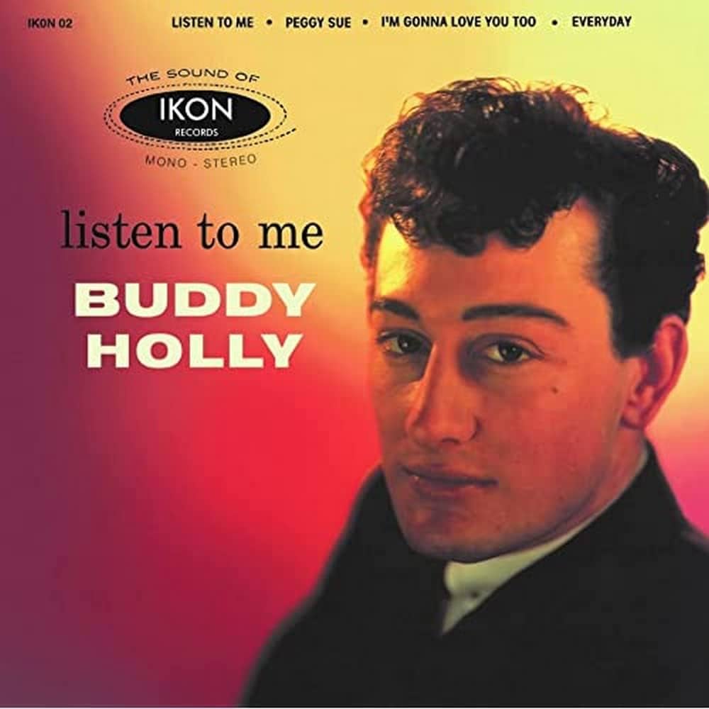 Buddy Holly — Listen To Me cover artwork