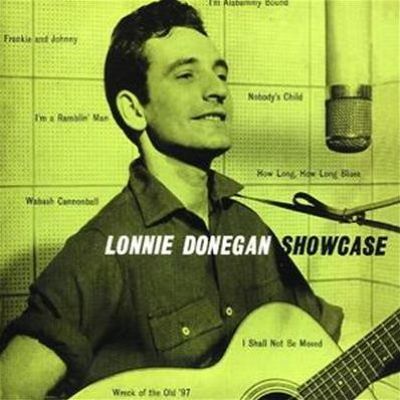 Lonnie Donegan — Lonnie Donegan Showcase (LP) cover artwork