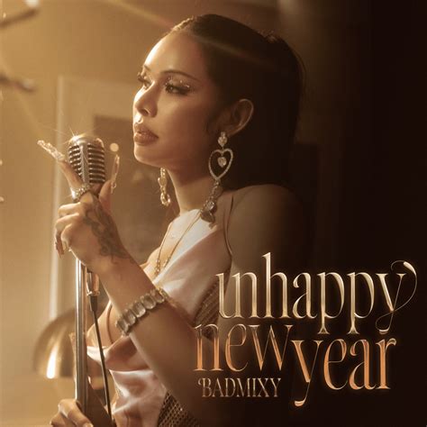 BADMIXY — UNHAPPY NEW YEAR cover artwork