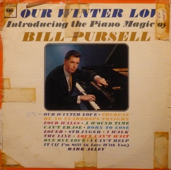 Bill Pursell — Our Winter Love cover artwork