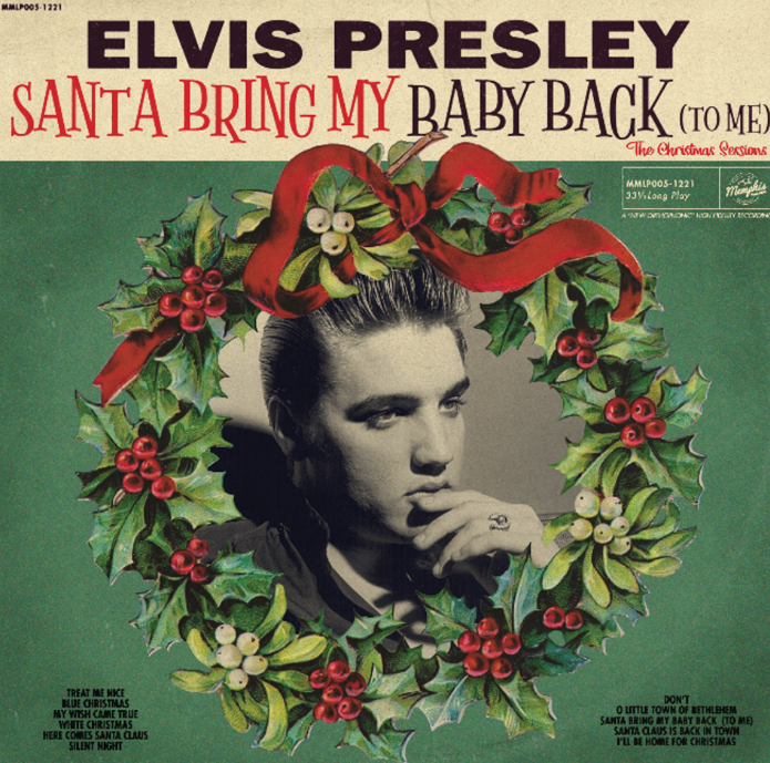 Elvis Presley — Santa Bring My Baby Back (To Me) cover artwork